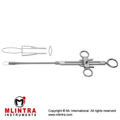 Bruenings Tonsil Snare With Double Ratchet Stainless Steel, 29 cm - 11 1/2"